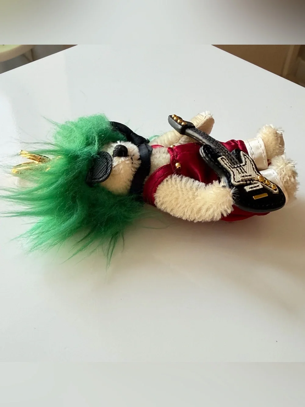 Prada Trick Duke Teddy Bear Bag Charm Keychain Rare Made in Italy